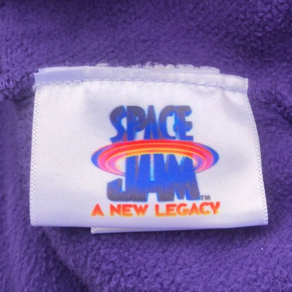 RARE Uninterrupted X Space Jam A New Legacy Purple Hoodie 2021 Medium USA Made - Picture 9 of 11